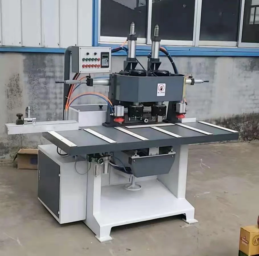 Lock Hole Drilling Machine-High-Accuracy Motor & PLC Durable Blade Anti-Vibration Structure for Solid Wood Doors