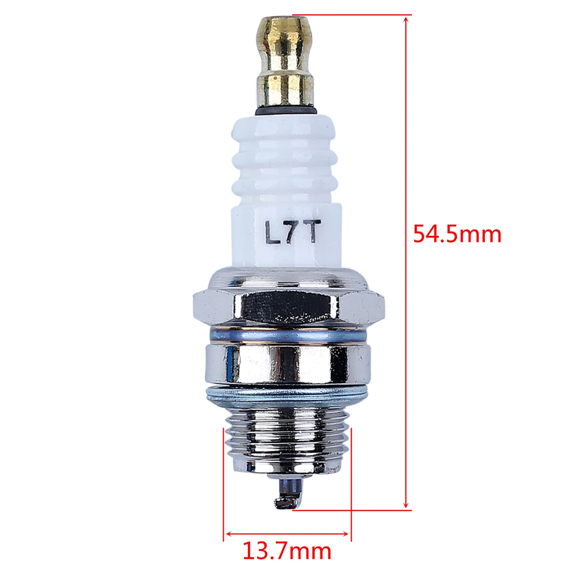 Imagem -06 - Spark Plug L7t Stroke para Motor Trimmer Cortador de Grama Cortador de Escova Garden Tool Parts Pcs por Lote