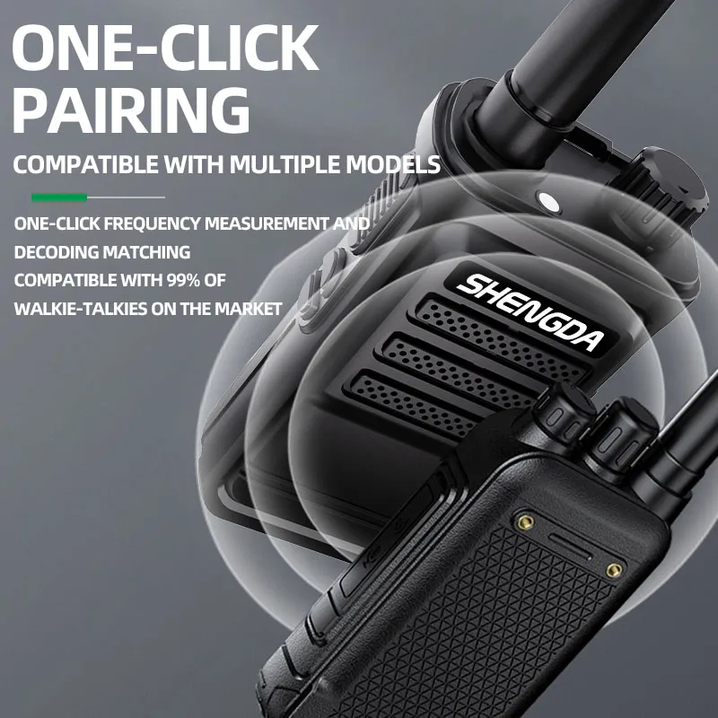 วิทยุสื่อสารขนาดเล็ก SD-368 3w คุ้มค่า ราคาประหยัด พกพาสะดวก ตั้งค่าความถี่ด้วยปุ่มเดียว 400-500MHz แบตเตอรี่ความจุสูง