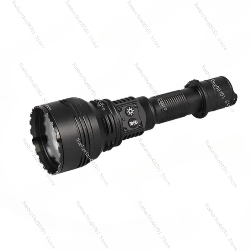 W35 LEP Electronic Lens Zoom 2600 Meters Ultra Long Long Distance Shooting 21700 Battery Flashlight