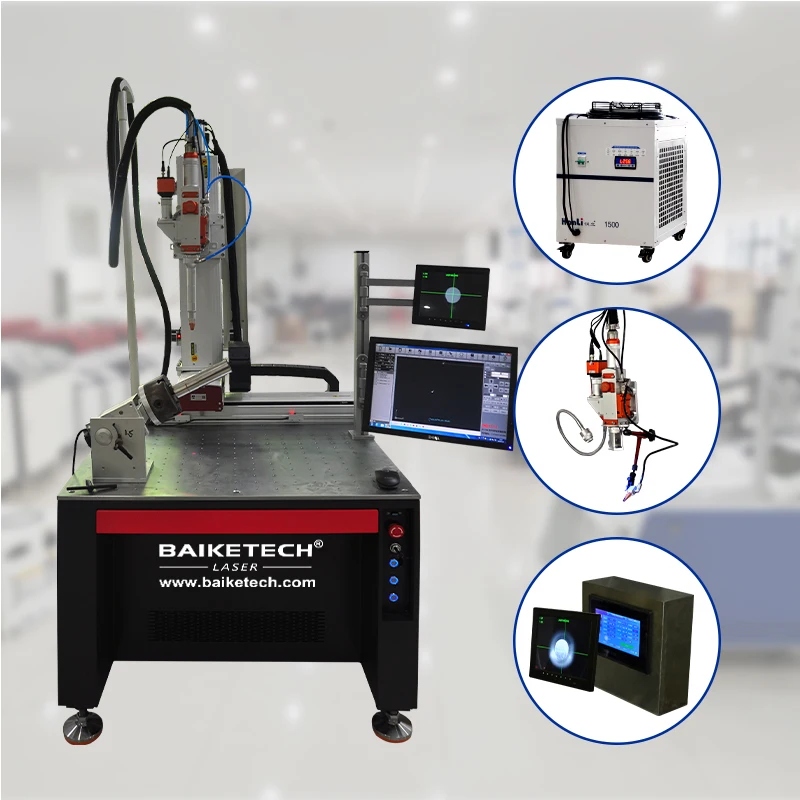 3000W Automatic Platform Laser Welder Fiber Laser Welding Machine with CCD Monitoring System Factory Price