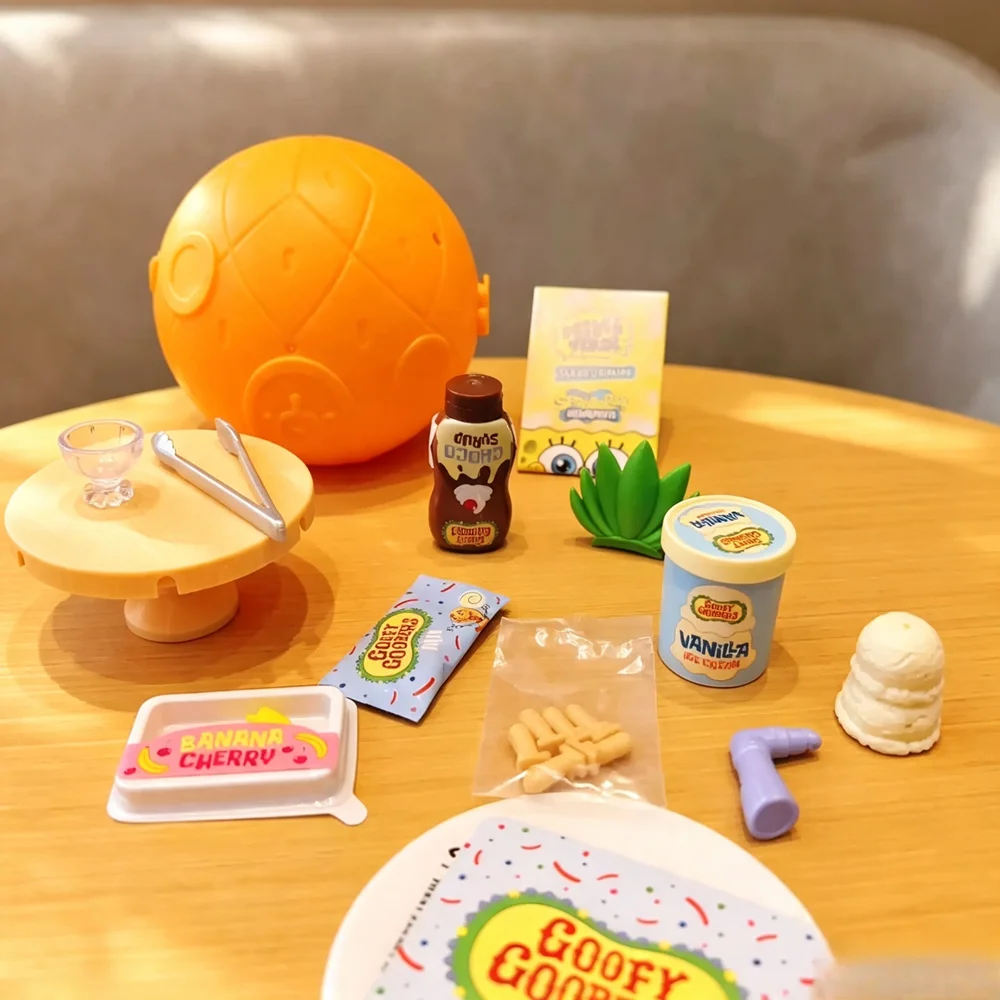 MGAminiverse Burger Baby Co‑branded DIY Mini Mystery Ball Toy, Food‑themed Scene Ornament 1pcs - view 5