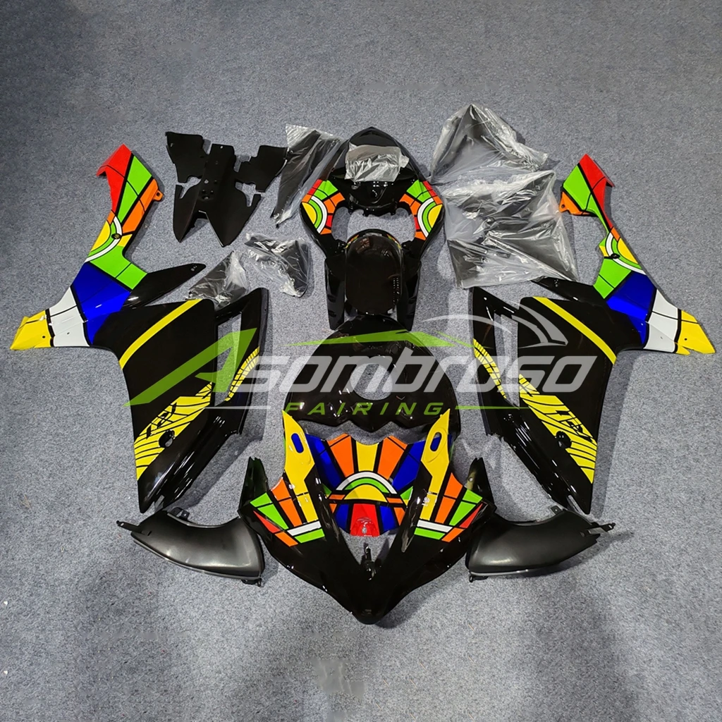 ABS Plastic Motorcycle Fairings for Yamaha R1 2007-2008 YZFR1 RN19 Carbon Look Bodywork Panel Set view 3