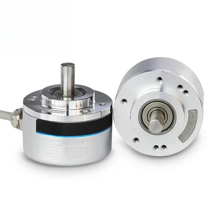 

S50 8mm rotary shaft encoder 6000 rpm incremental encoder 1024 24v 500 ppr encoder