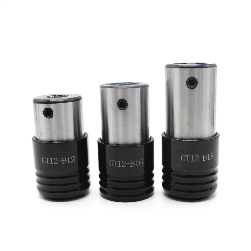 Tapping holder keyway straight hole 1/2 20unf GT12 B12 B16 B18 D14 16 20overload protection tapping chucks for CNC drilling