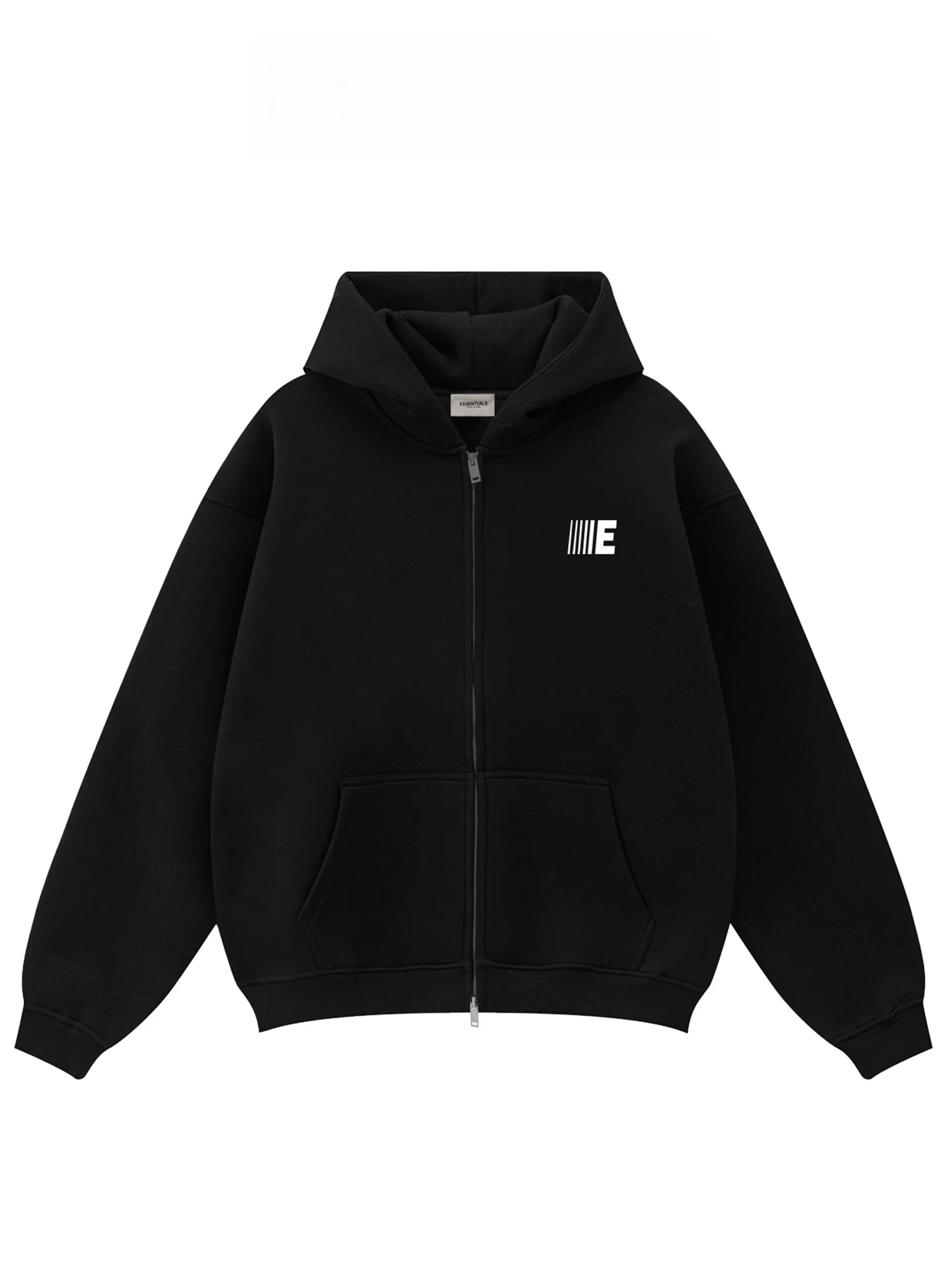 

Кардиган-худи на молнии в американском стиле Essentials SFRUIT, мужская осенне-зимняя повседневная одежда, женское пальто с длинными рукавами на флисовой подкладке