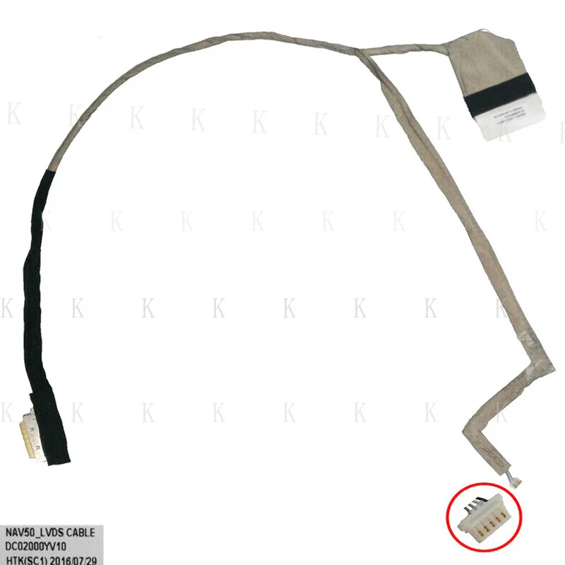C 1PC pantalla LCD Cable flexible de pantalla de vídeo para ACER Aspire ONE NAV50 532H 522