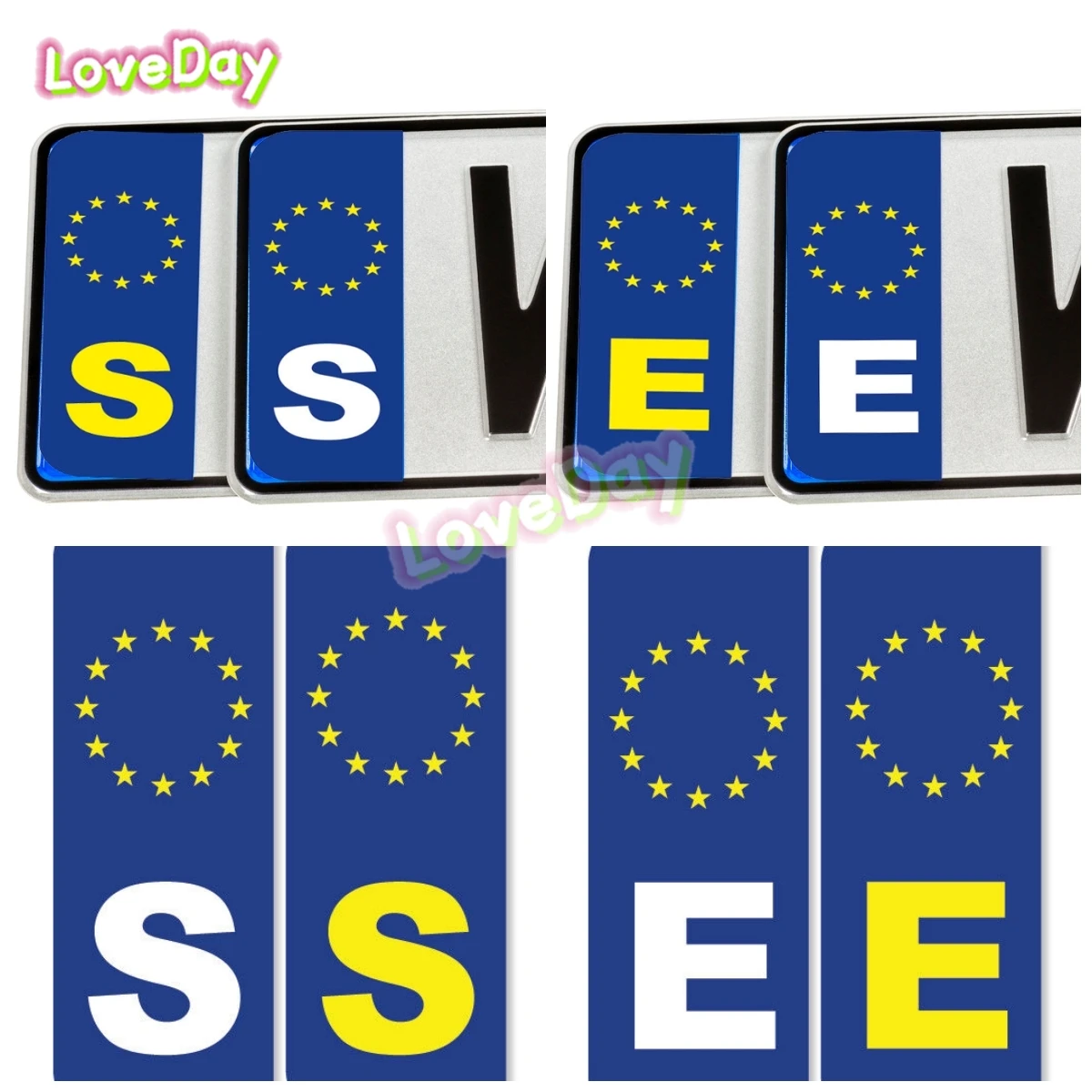 

Наклейка для номерного знака ЕС I GB F IRL GR D E S L NL наклейка Европейский Италия Испания Германия Франция номерной знак виниловые автомобильные аксессуары