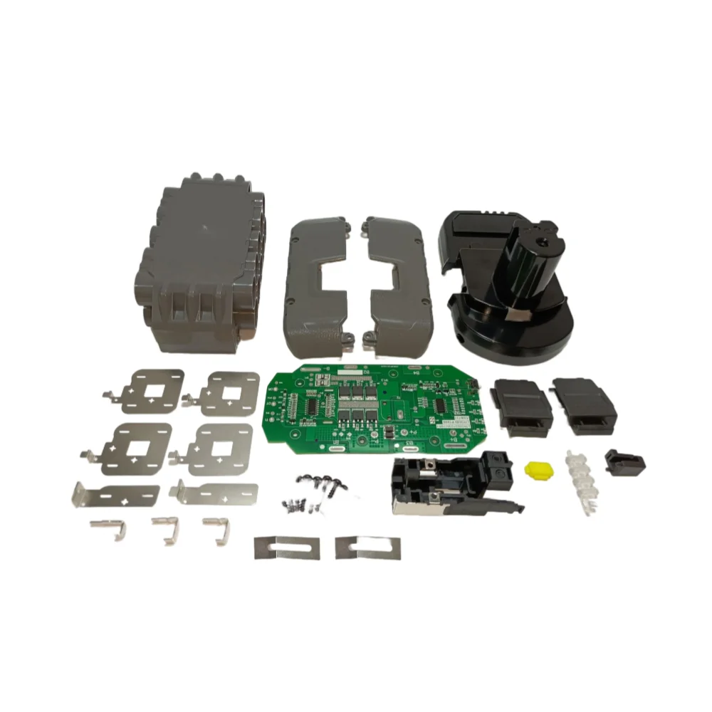 

Replacement for Ryobi Battery Case with BMS 18V Battery for Ryobi Case PCB Power Cordless Battery Cases P108 P118 18650 10 Cells