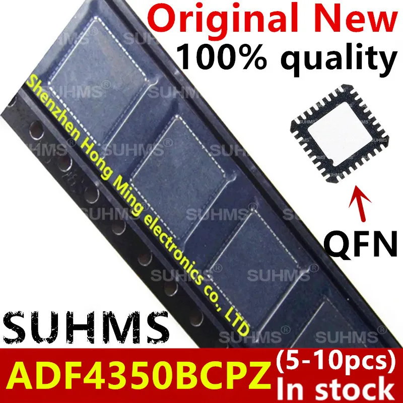 Chipset de QFN-32 ADF4350, ADF4350BCPZ, 5-10 unidades, nuevo, 100%