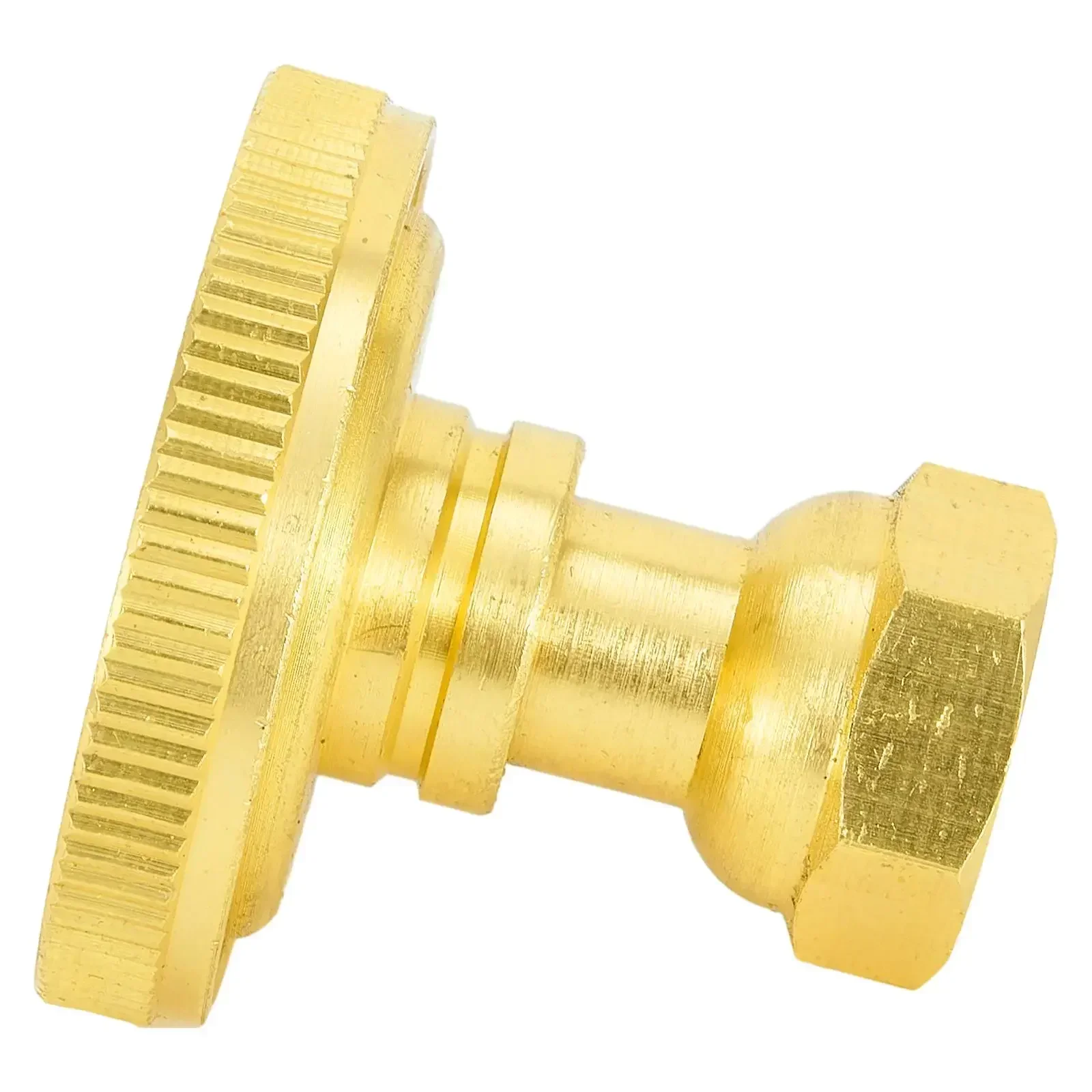 Garden Sprinkler Faucet Spray Head Adjustable Brass Sprayer Nozzle with Internal Thread Connection (117 characters)
