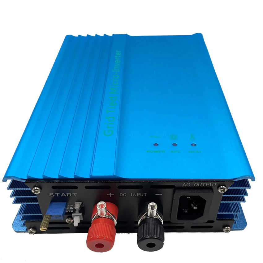 500W Grid Tie Inverter  MPPT Pure Sine Wave for Solar PV Panels 12V/24V Adjustable Battery Discharge