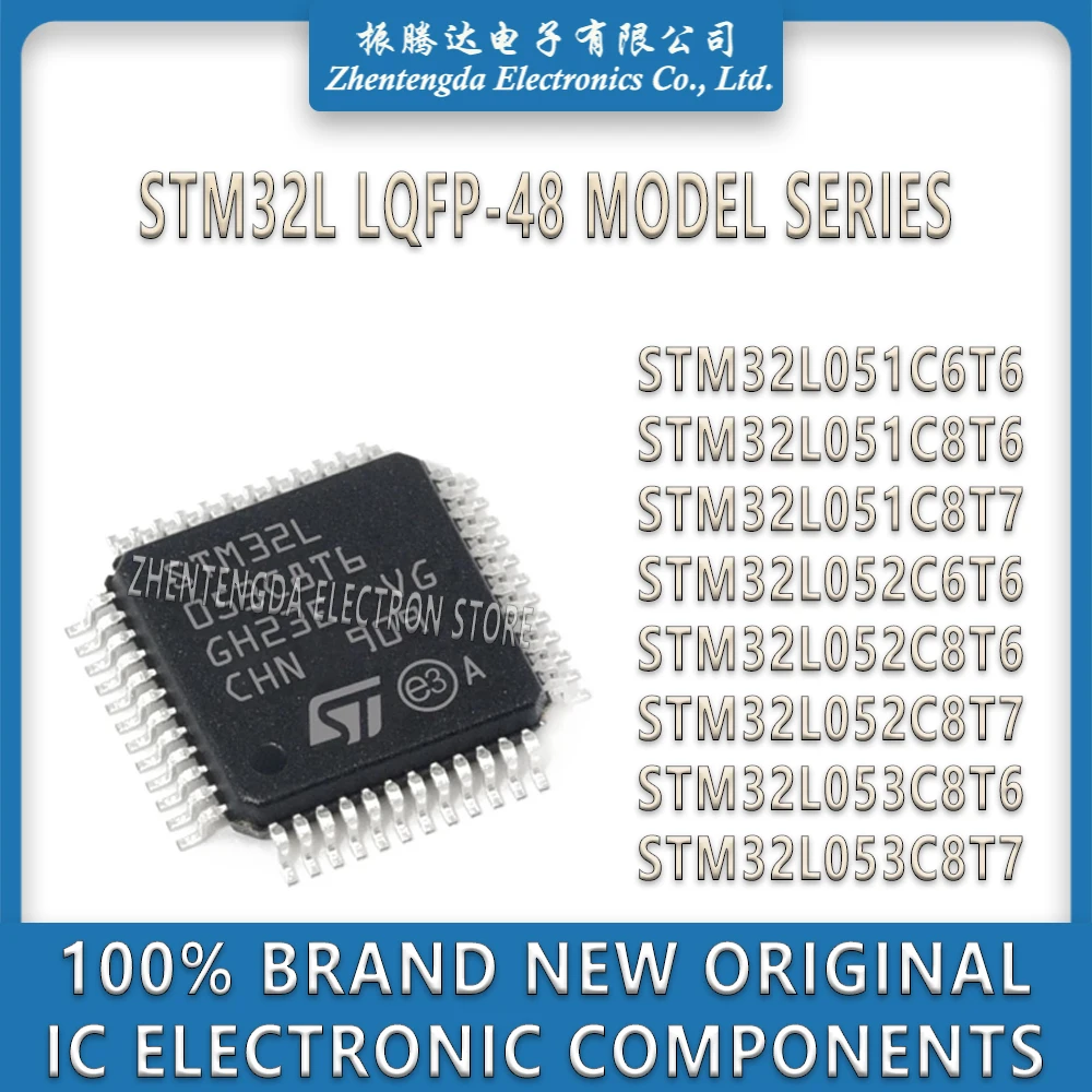 STM32L051C6T6 STM32L051C8T6 STM32L051C8T7 STM32L052C6T6 STM32L052C8T6 STM32L052C8T7 STM32L053C8T6 STM32L053C8T7 STM32L051