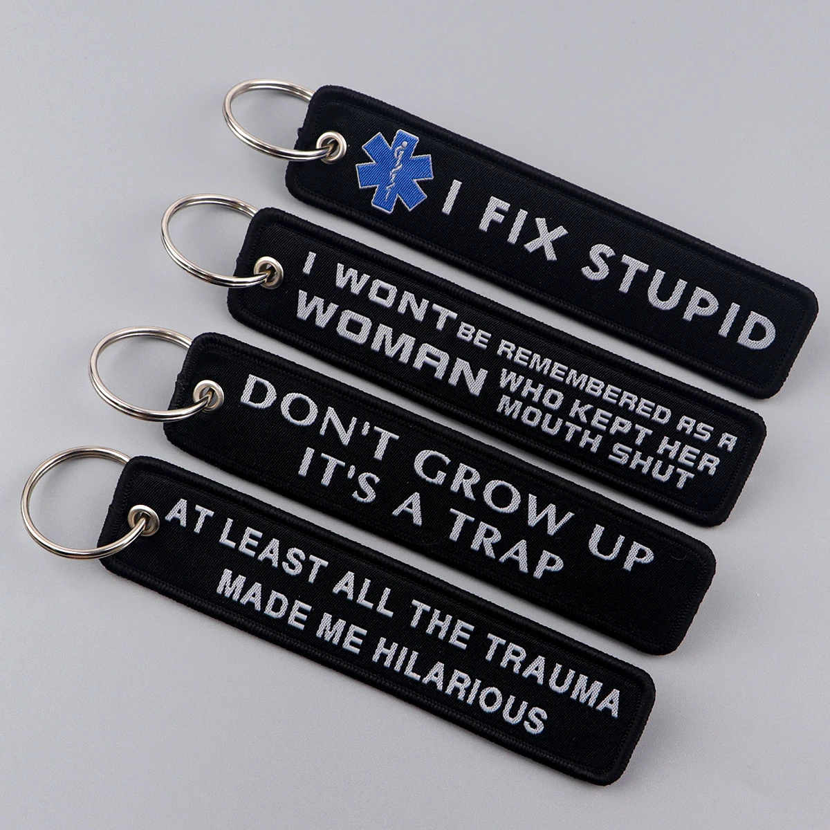 إقتباس سلسلة المطرزة مفتاح رجل بارد العلامات الرئيسية المفاتيح لسيارة الدراجات النارية كيرينغ حامل مجوهرات اكسسوارات هدايا لصديق #3