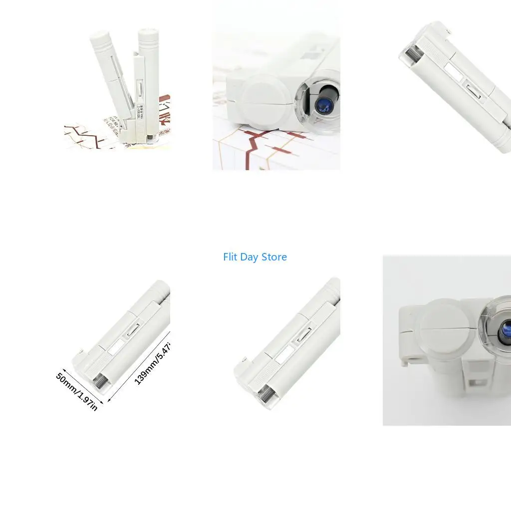 F92C Portable 150X Magnification Microscope Build In LED for Detailed Observation