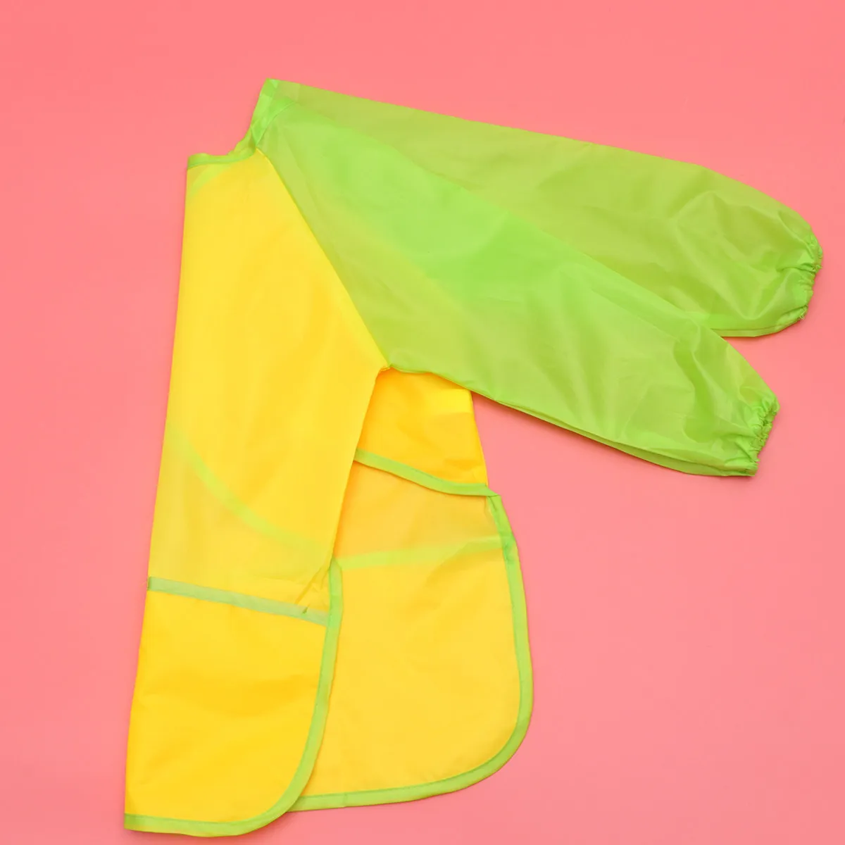 1Pcs Kids Waterproof Painting Apron Long Sleeve Art Smock for Children Drawing Craft Activities Fast Dry Machine Washable Stain