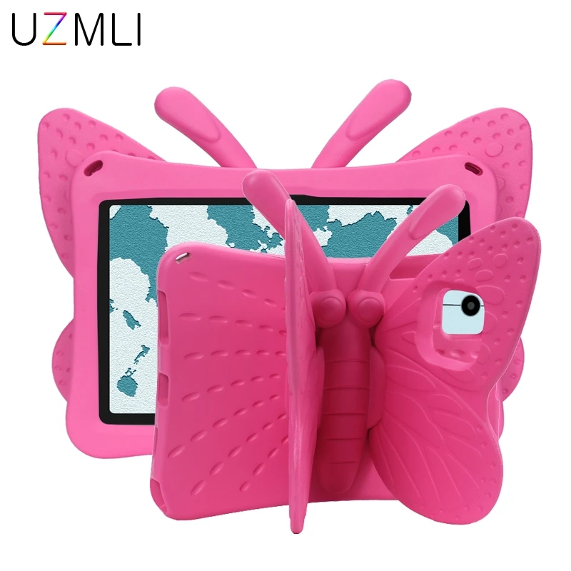 

Детский чехол для планшета из ЭВА с милыми бабочками для Huawei Matepad Pro10.8 SE 10.4 Honor Pad V7 V6, противоударный нетоксичный защитный чехол