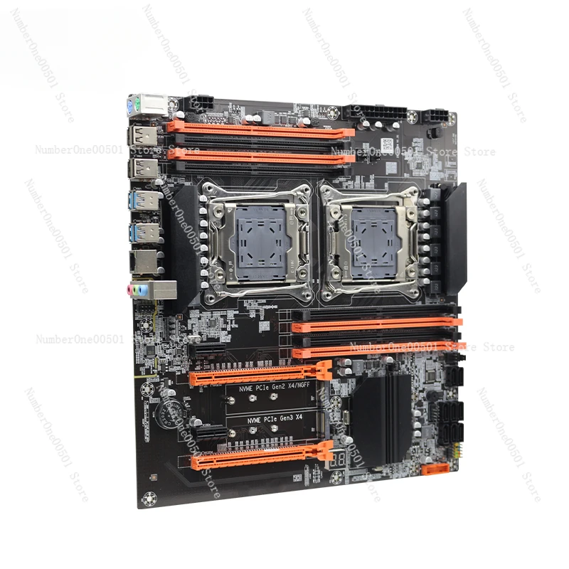 x79　2台　x99　1台　ジャンク X99 ZX-DU99D4 dual channel main board 2011 needle X99 multi