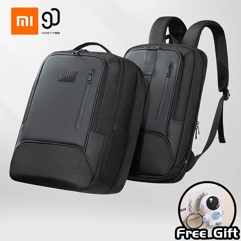 Xiaomi 90FUN 33L Business Backpack 15.6 Inch Laptop Backpack School Backpack Function Pack Detachable Into 2 Independent Bags