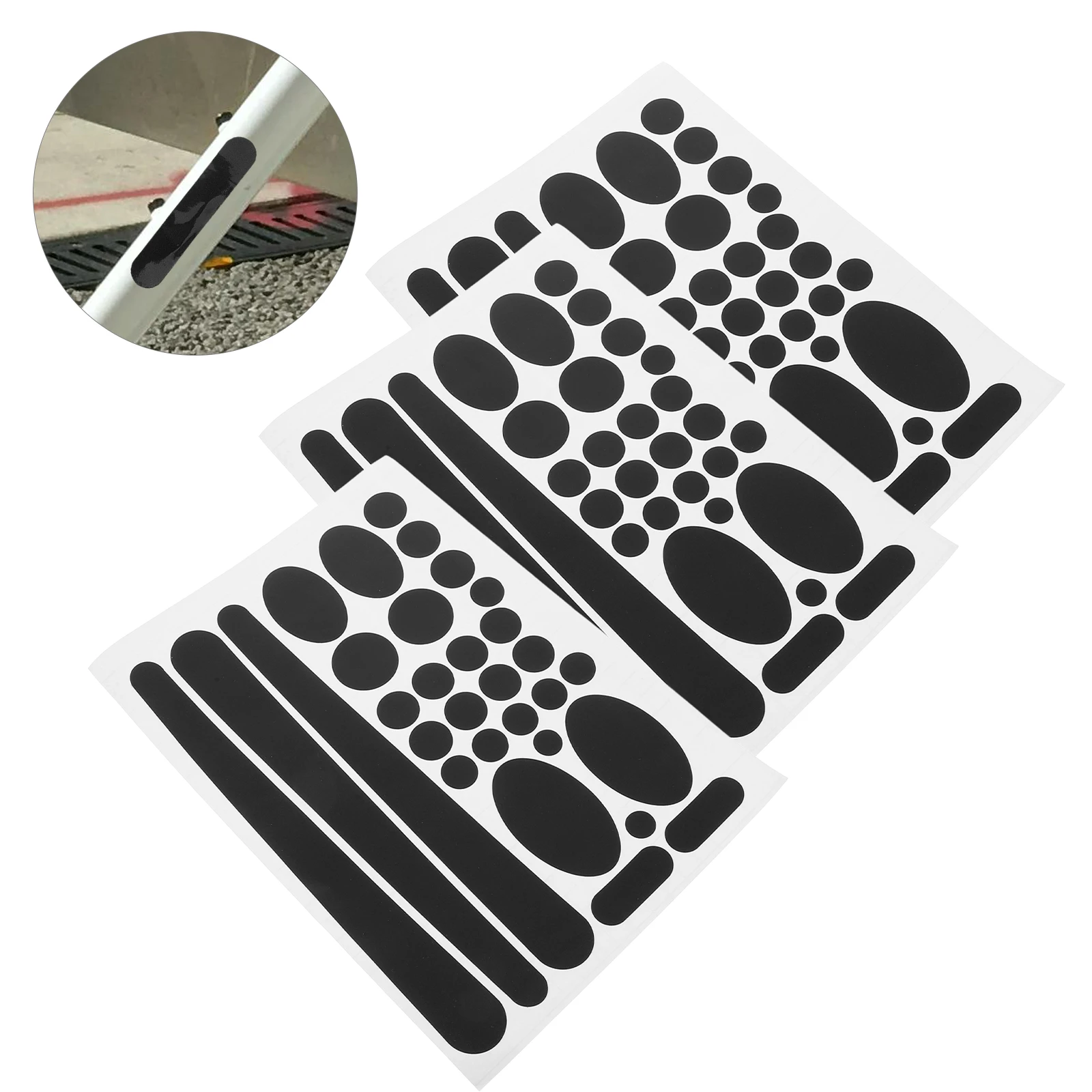 

3 pcs Bicycle Frame Protection Film Bike Handlebar Tape Guard Stickers Chainstay Protector Durability Scratch Prevention Road