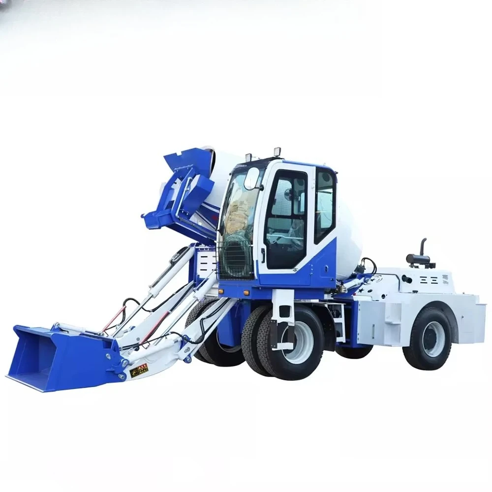 YG 2021 Agitator Cement 3.5m3 Self-charging Mixing Self Loading Concrete Mixer Truck