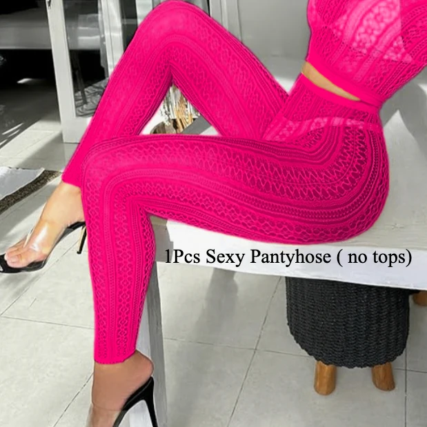 1 Stuks Sexy Panty (geen top) vrouwen Panty Kleurrijke Mesh Kousen Alle Seizoen Herfst Winter Mesh Legging