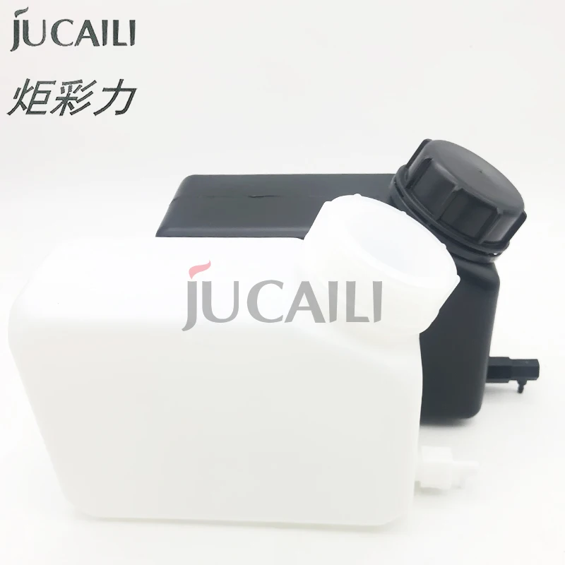 Jucaili 1PC 250ml single ink outlet doubel Empty Tank Eco Solvent ink for Mimaki Roland UV Printer ink tank