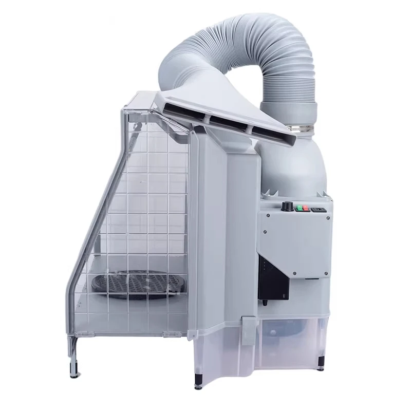 

Water Curtain Exhaust Spray Booth Model Painting/Sanding 3-Sided LED Lighting Smoke-Free Purification Station