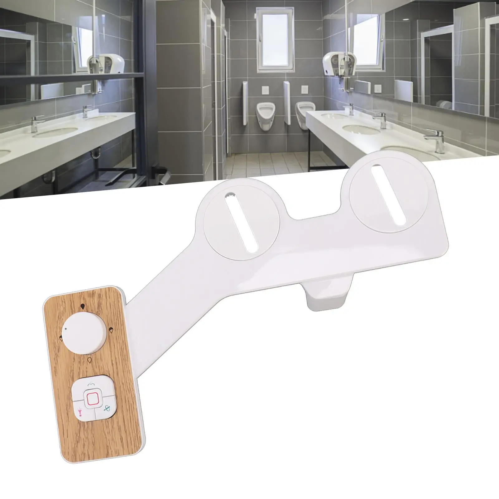 Easy Install Button Bidet Attachment for shower Room - Upgrade Your Bathroom Experience