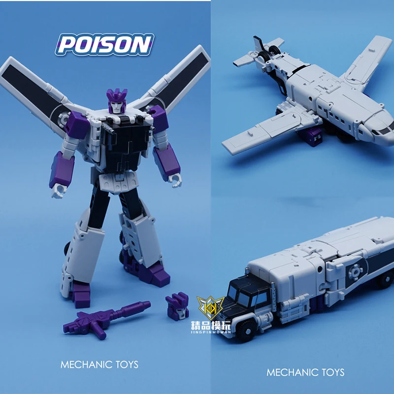 MFT MS-18 IRON SKY MS-27 POISON Octane MS-28 Thunderbplt Blitzwing MS-18C Three Warriors Action Figure Robot With Box in stock