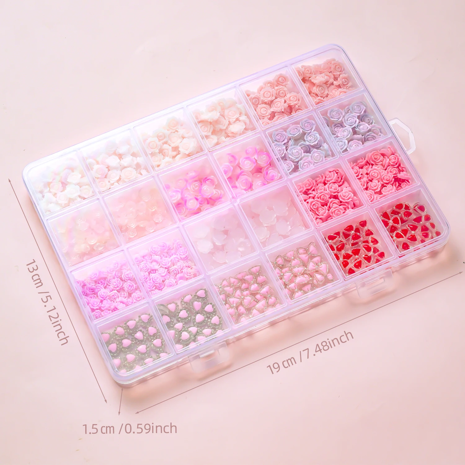 12 grilles de strass pour ongl - Resin Art Rose Petals avis et prix
