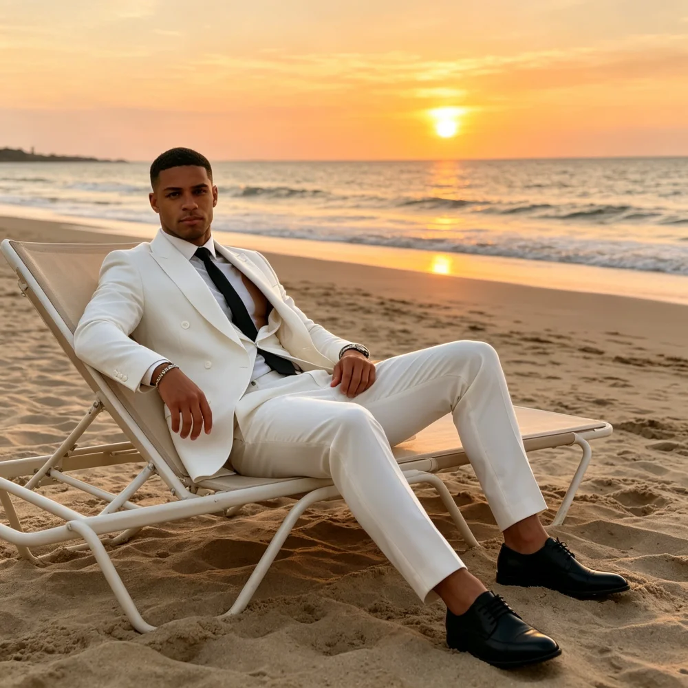 

Мужской пиджак St. Cassy Slim Fit: высококачественный, для свадьбы, повседневной носки, вечерних мероприятий, офиса, черный костюмный пиджак