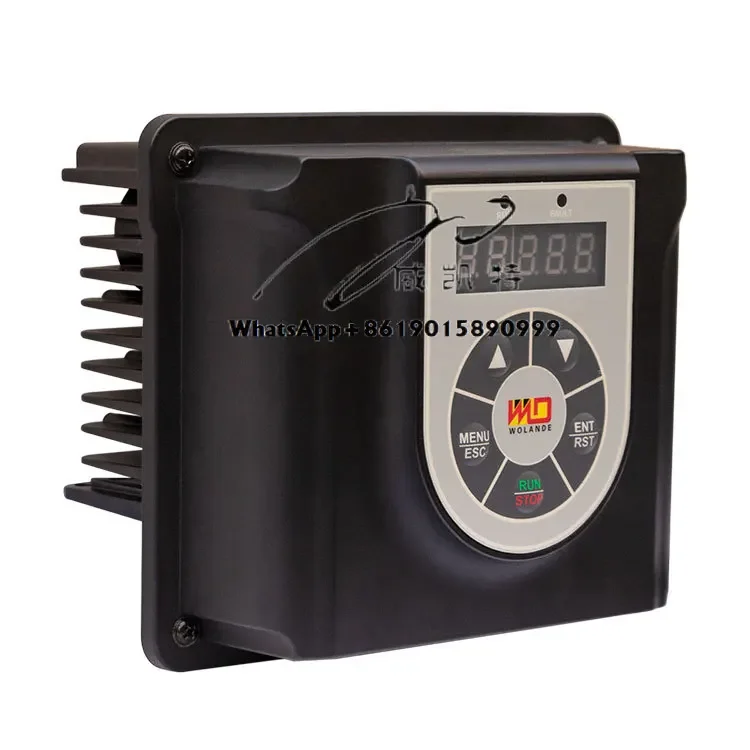 Automatic pressure switch VFD controlled black motor drive smart controller for AC 220V Water Supply booster pump