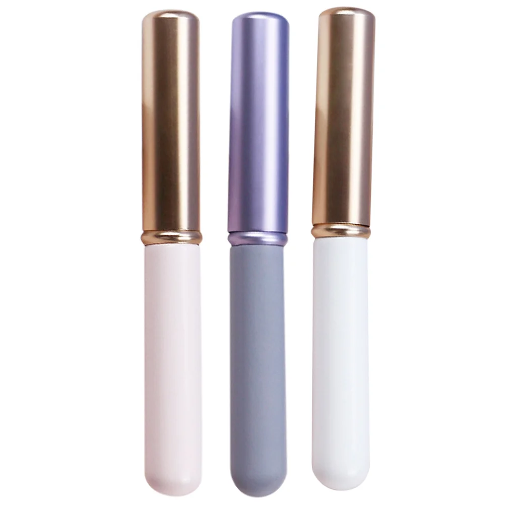 3pcs Lip Brush Set Soft Precision Lipstick Applicator For Cream Makeup Women Beauty Tools Contour Highlighter Blush Face Brush