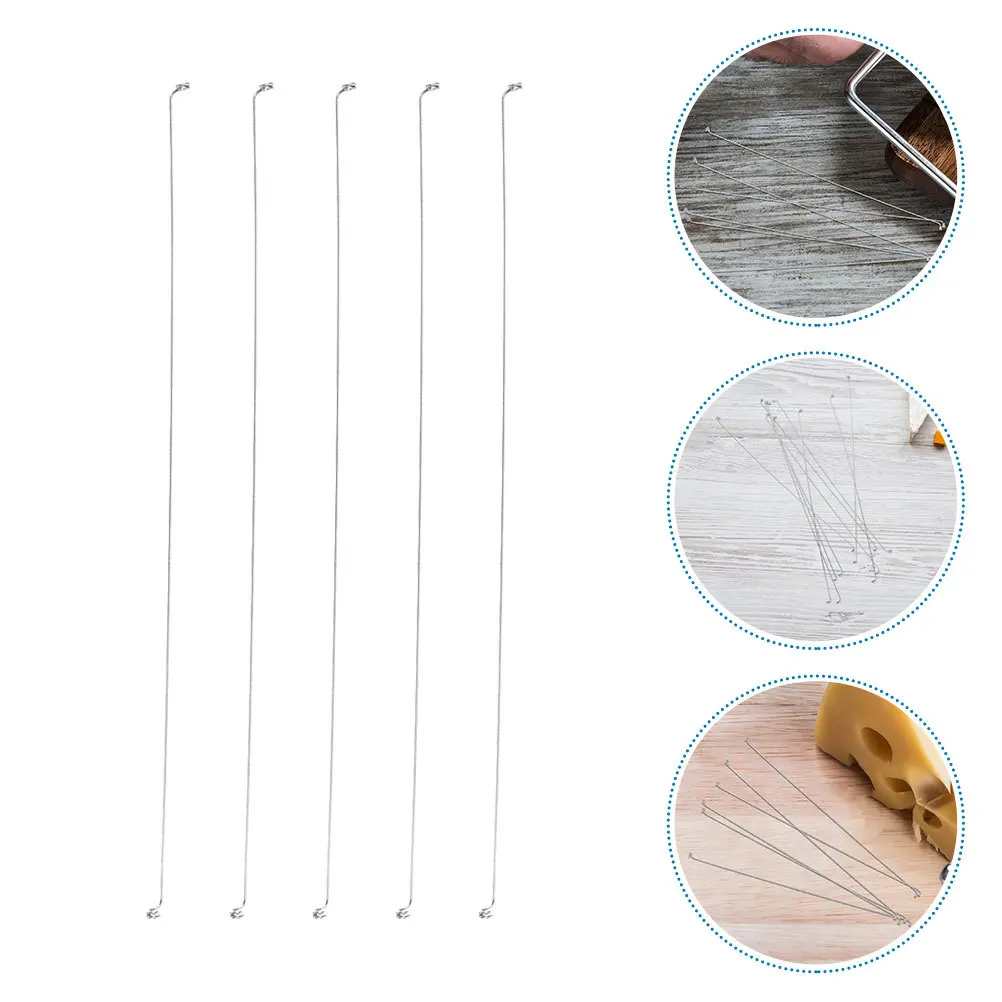 

10Pcs Stainless Steel Cheese Cutter Wire Replacement Wire for Slicing Cheese Ham Butter Kitchen Tool Butter Slicer