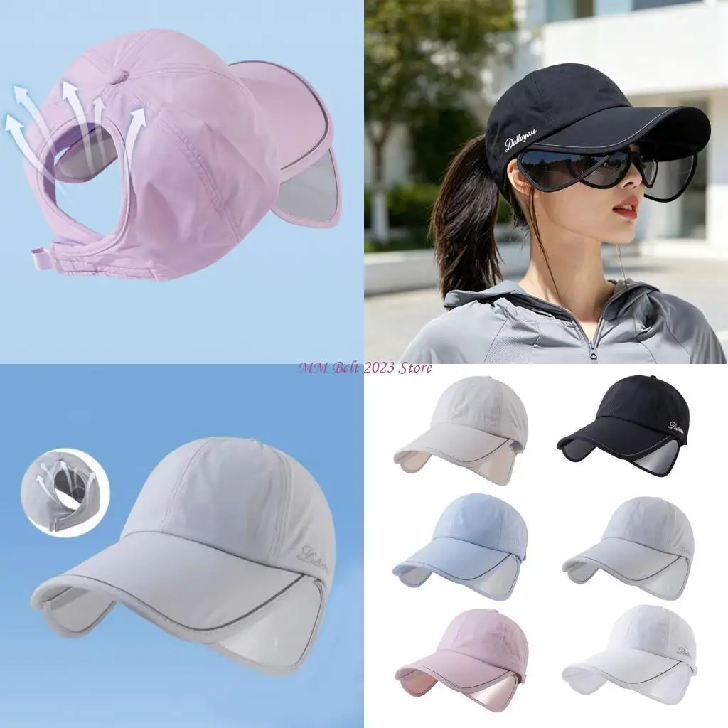 49ME Comfortable Sun Blocking Cap With Ventilation Hole Suitable For Most Ages