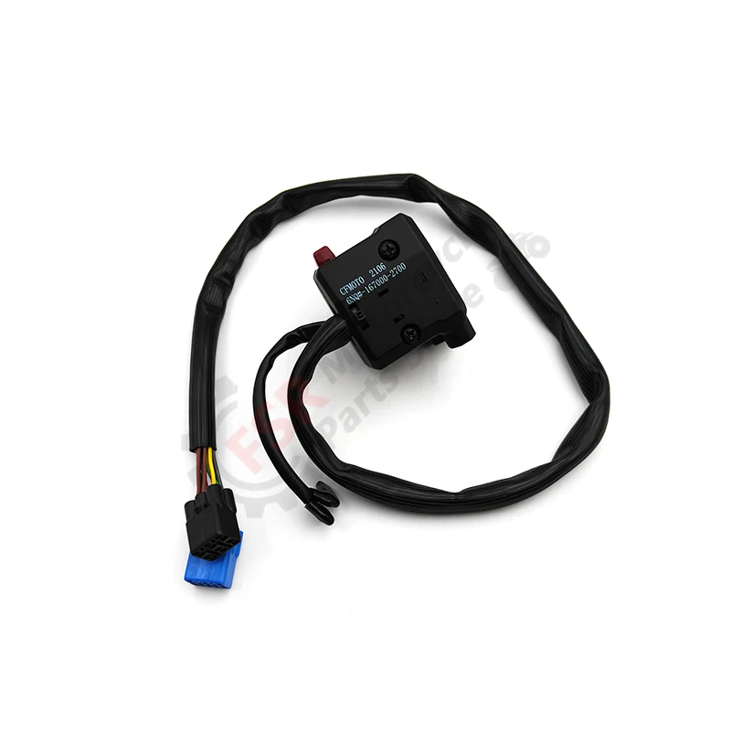 مفتاح المقود ASSY مفتاح التشغيل والإيقاف لـ CFMOTO 250NK 250SR CF300-3F (EU5) CF650-7C (EU4) 6NQ # -167000-2700
