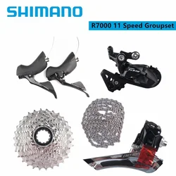 Shimano 105 R7000 Groupset 2x11 Speed ST+FD+RD+CS+CN 11-25T 11-28T 11-30T 11-32T 11-34T For Road Bike Bicycle