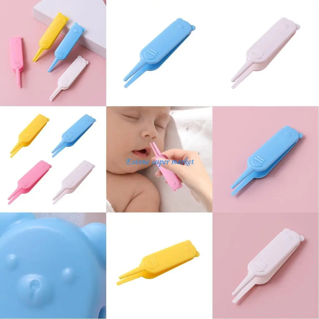 

090B Детский инструмент для гигиены носа, многофункциональный зажим для удаления зажимов для носа, ушей, безопасный ПП, пинцет