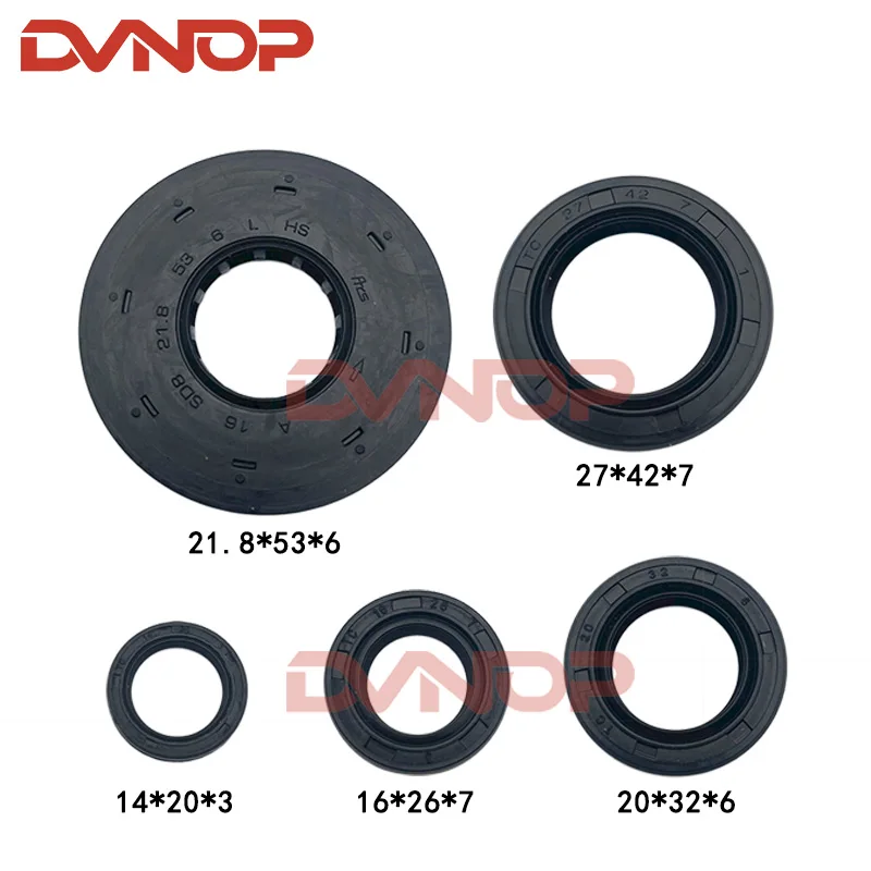 Retén de aceite completo para motocicleta Honda ELITE 125, Elite 125 RX, EX 125 K69 2020 12100-K69-600 13101-K69-600