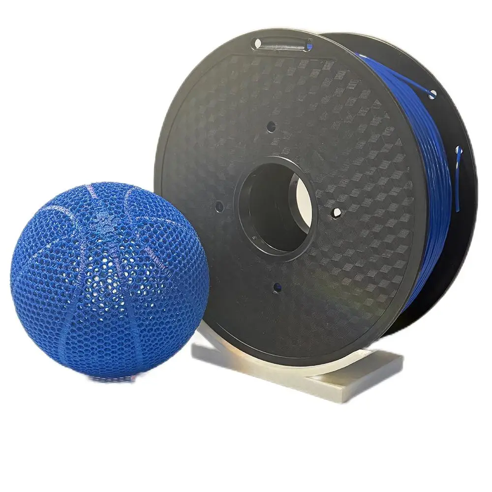 

Шесть видов цветов PEBA Filament 1,75 мм Безвоздушная баскетбольная нить для рождественского подарка 3D-принтер DIY Модель