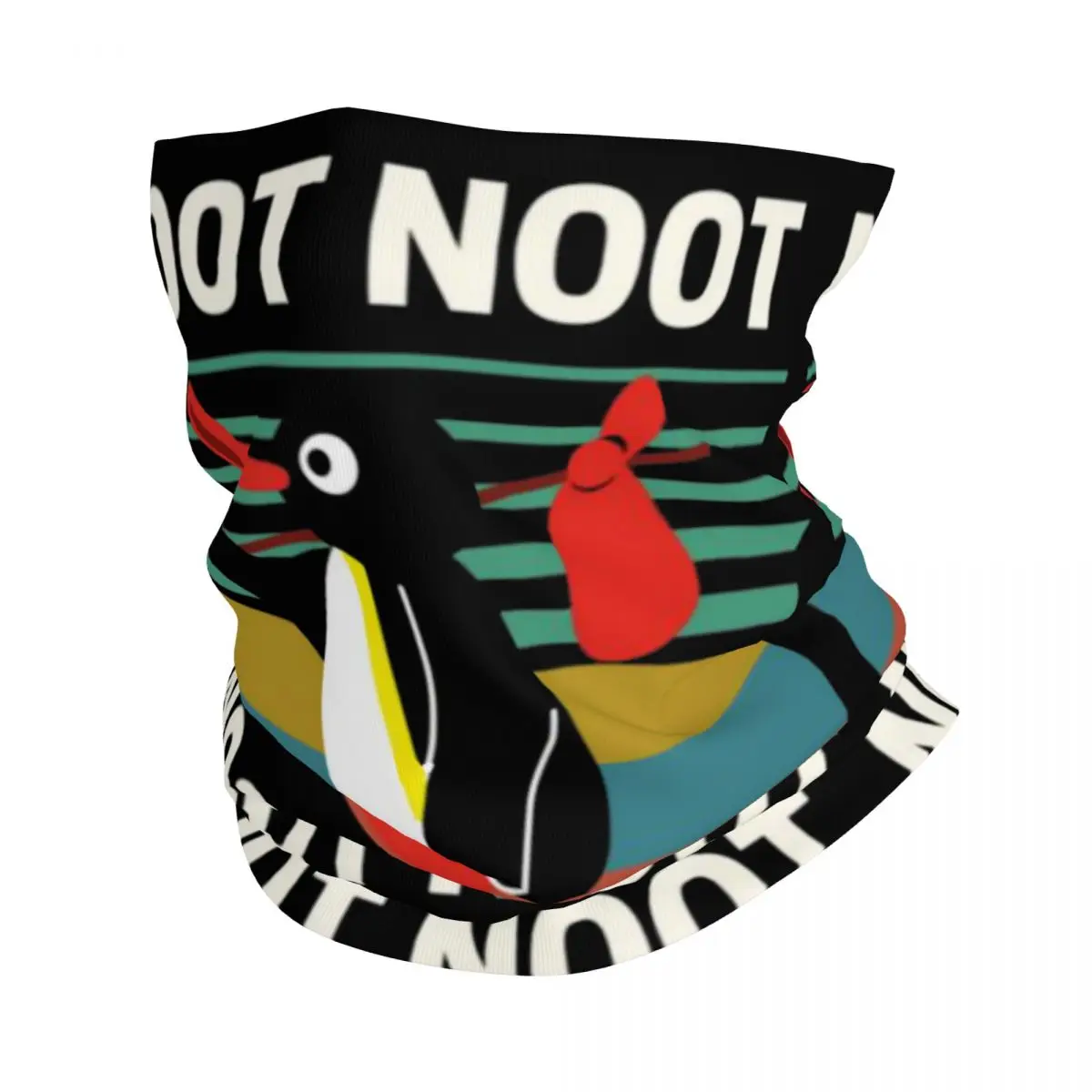 

Noot Pingu Пингвин мем бандана для шеи гетры с принтом смешная мультяшная маска Шарф велосипедный шарф унисекс Ветрозащитный для взрослых