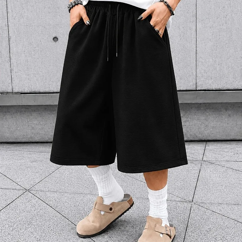 Spring and Summer New Trendy Shorts for Men's Casual Five Quarter Pants for Men's and Women's Sports Retro Street Style