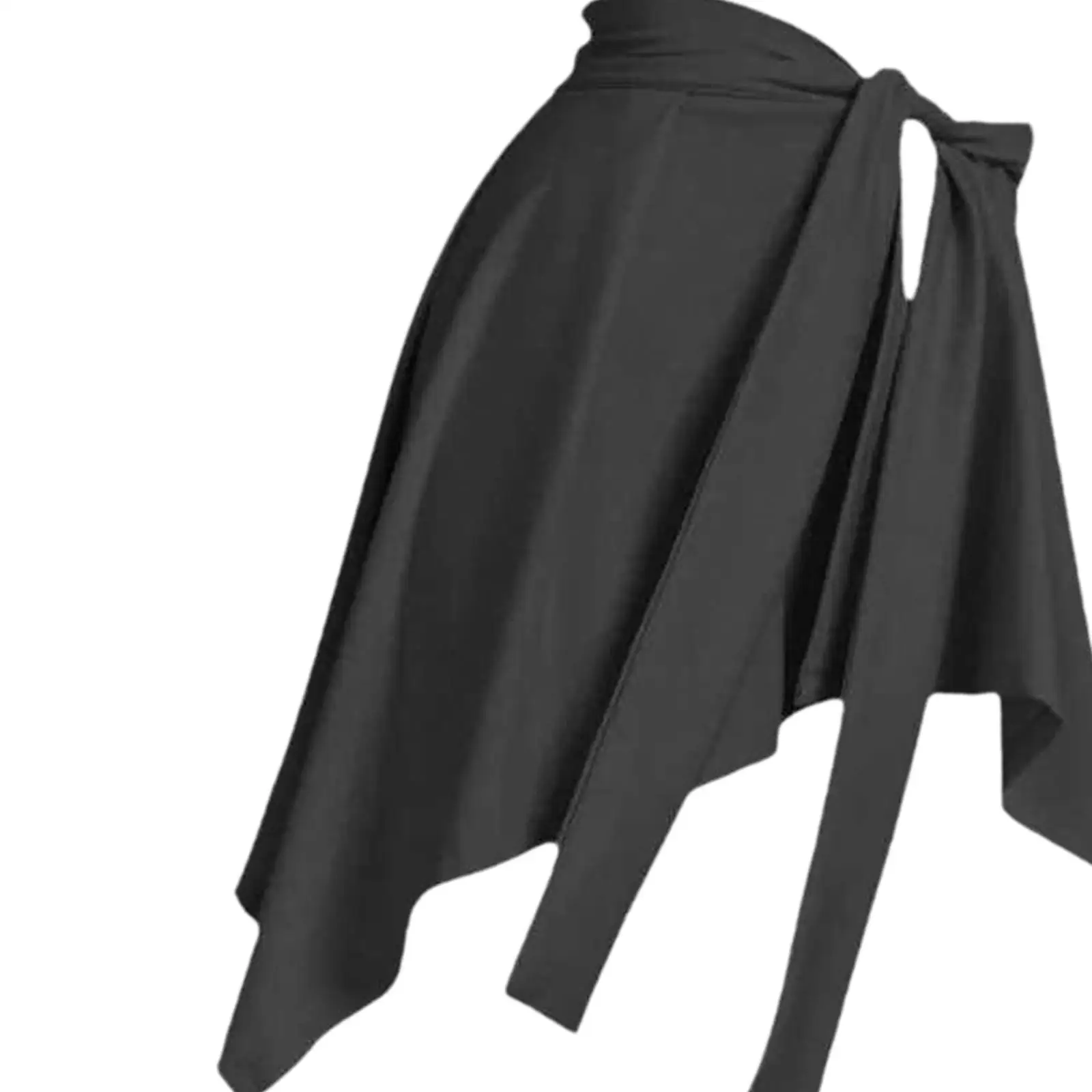 レディース ヨガ ラップ スカート カジュアル ブラック アクティブウェア 夏 ジョギング ヨガ ジム用