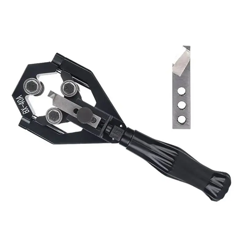 

New 22-40Mm High Voltage Wire Stripping And Crimping Tool, Multifunctional Insulation Stripping Pliers Cable Cutter
