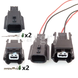 1 Set 2P AC Assembly Automobile ABS Sensor Electric Cable Waterproof Socket For Nissan 7282-8851-30 7283-8851-30 90980-38851