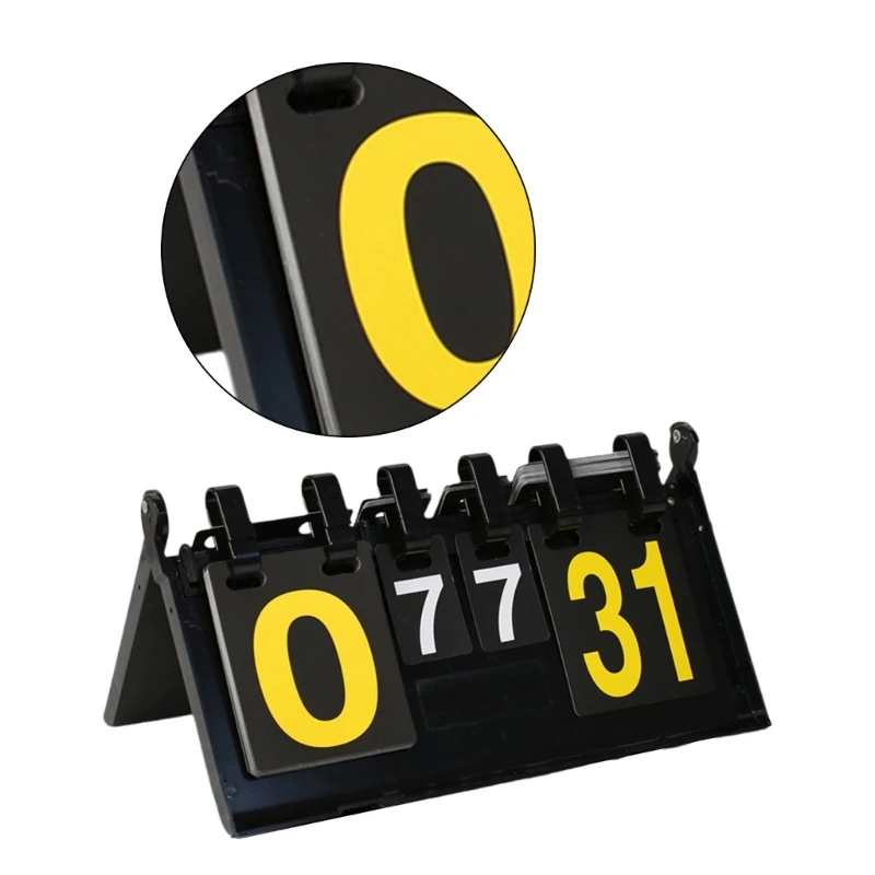 Tabletops Scoreboard Score Keepers for Basketball Volleyballs Table Tennis