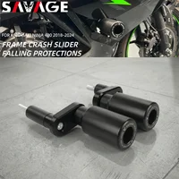 SAVAGE Protector Anti-Choc de Chasis para Kawasaki Ninja 400 EX400 2018-2024 - Garde-Moteur y Carenado de Moto (POM)