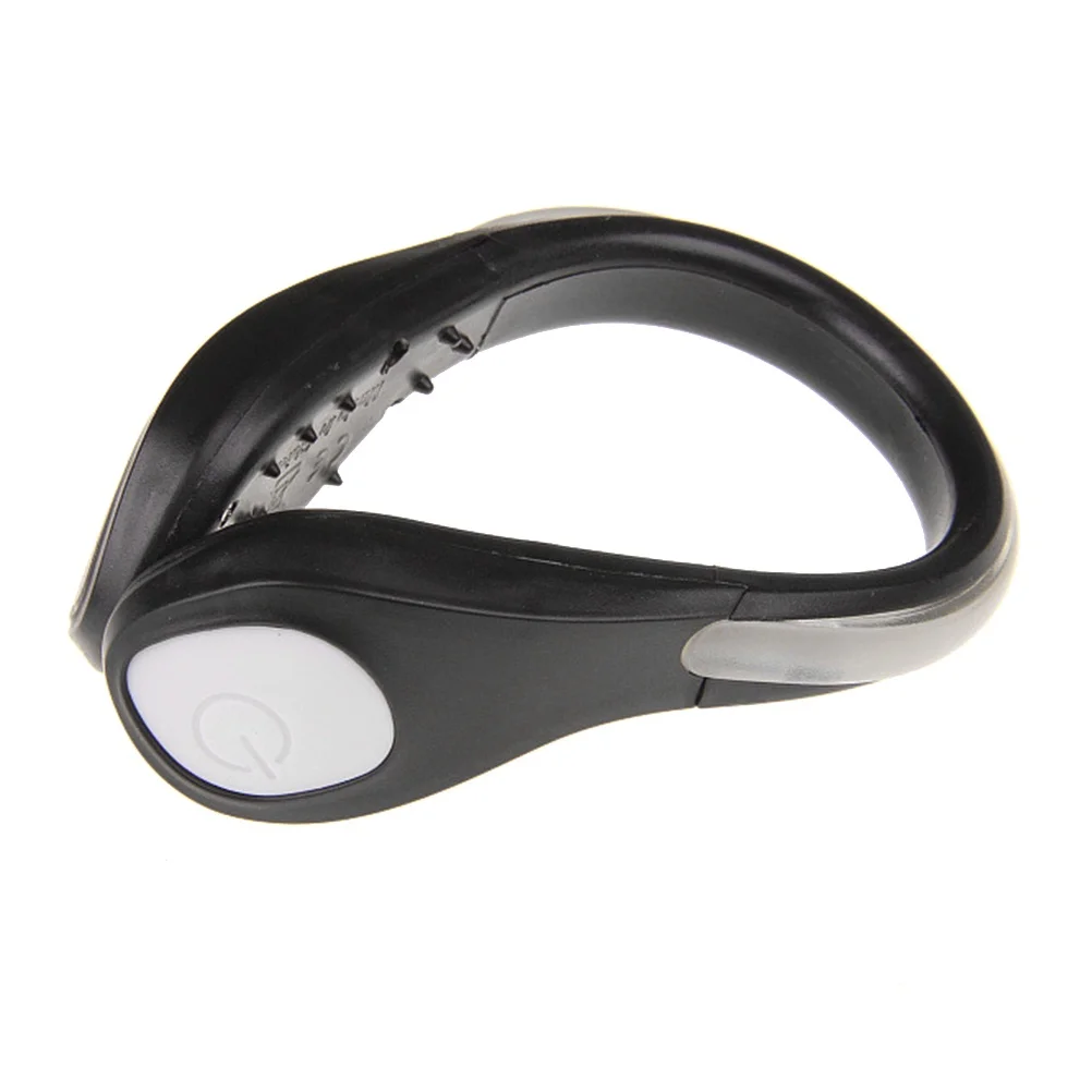 

2 Pcs LED Shoe Light Clips Safety Night Running Gear for Runners Joggers Bikers Walkers (White Light)