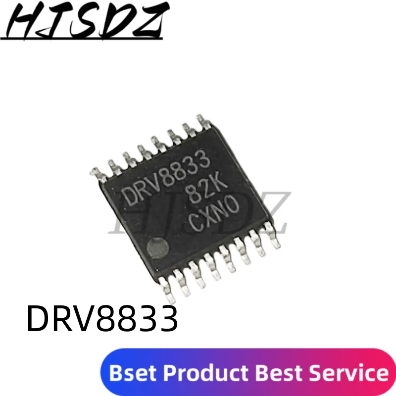 10 unids/lote DRV8833PWPR DRV8833PWP DRV8833 TSSOP16 en Stock